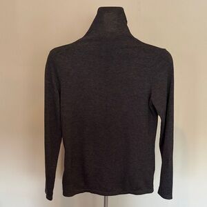 Ann Taylor Charcoal Turtleneck Sweater
